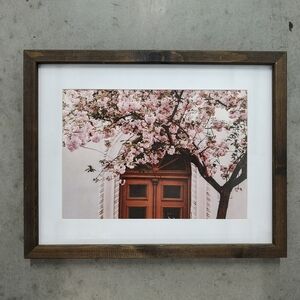 Framed Cherry Blossom Wall Art